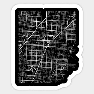 Kendall Florida Map | Map Of Kendall Florida | Kendall Map Sticker